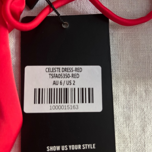 Red Celeste Dress - Picture 4 of 4